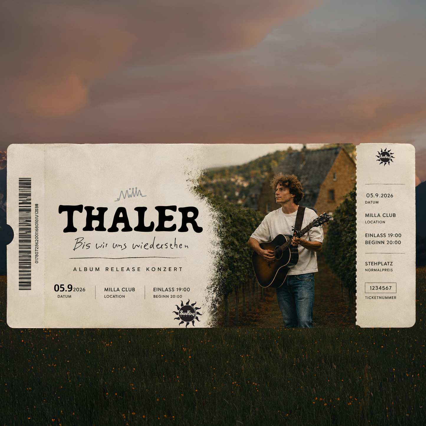 Thaler Album Release Konzert 05.09.26 Milla Club München